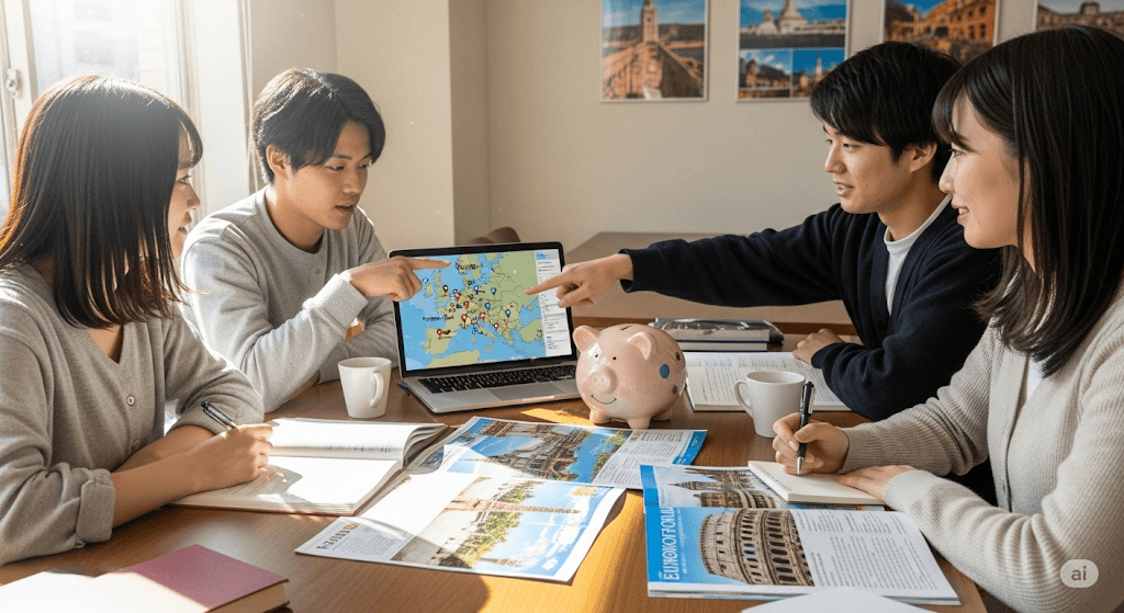 ヨーロッパ旅行の学生向け費用ガイド