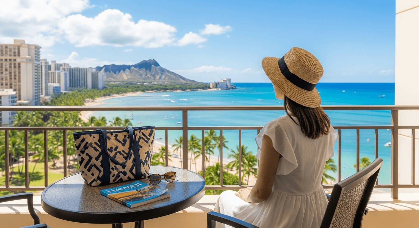 ハワイ旅行の持ち物チェックリスト完全版【2025年最新】