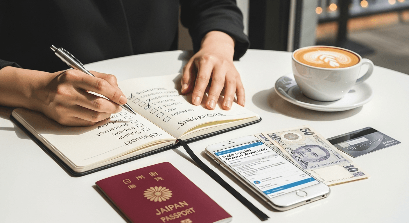 シンガポール旅行の持ち物チェックリスト